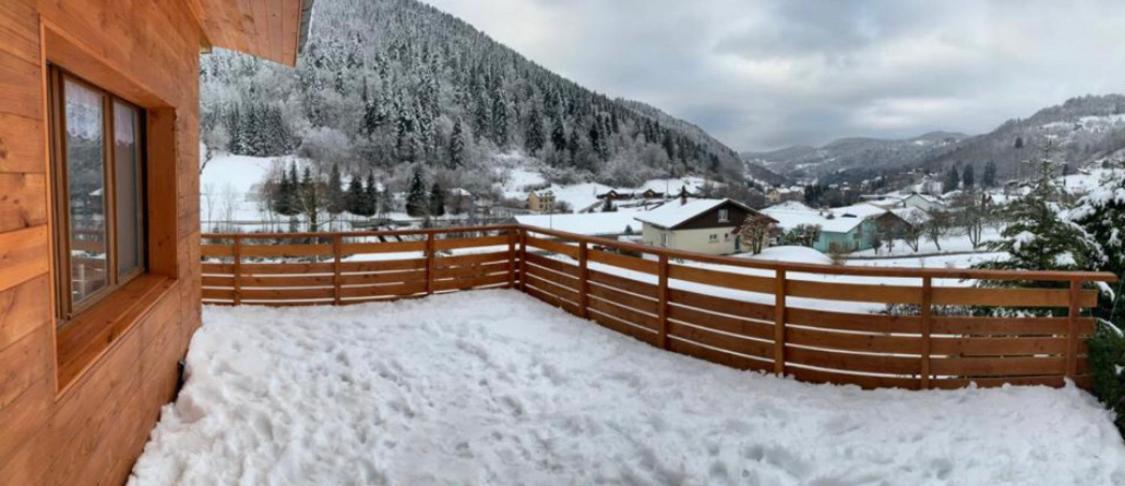 Chalet Individuel - Panoramique Montagnes & Proche Lac La Bresse Exterior foto