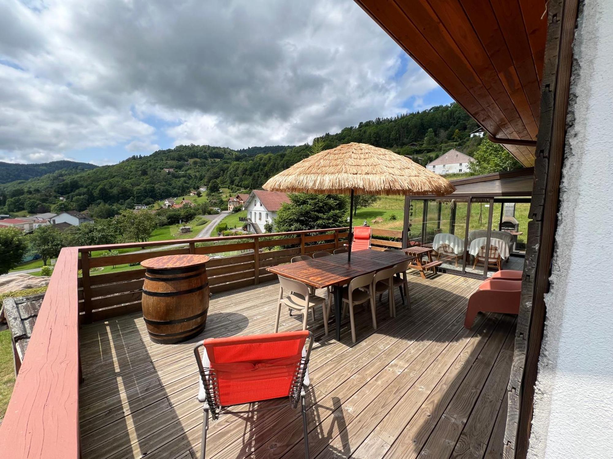 Chalet Individuel - Panoramique Montagnes & Proche Lac La Bresse Exterior foto