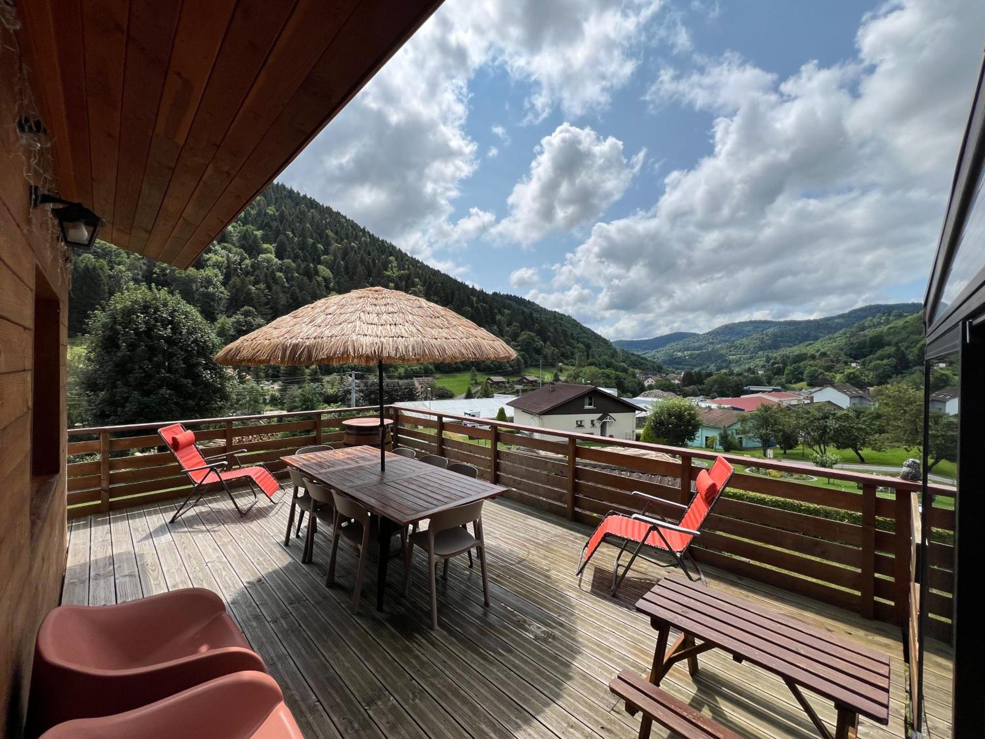Chalet Individuel - Panoramique Montagnes & Proche Lac La Bresse Exterior foto